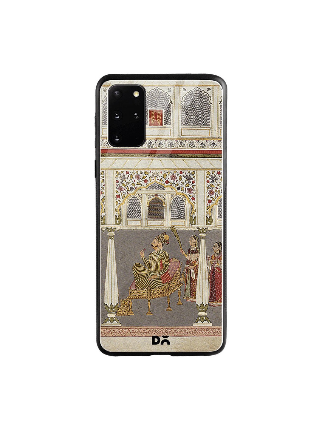 

DailyObjects Grey & Brown Durbar Samsung Galaxy S20 Plus Glass Case