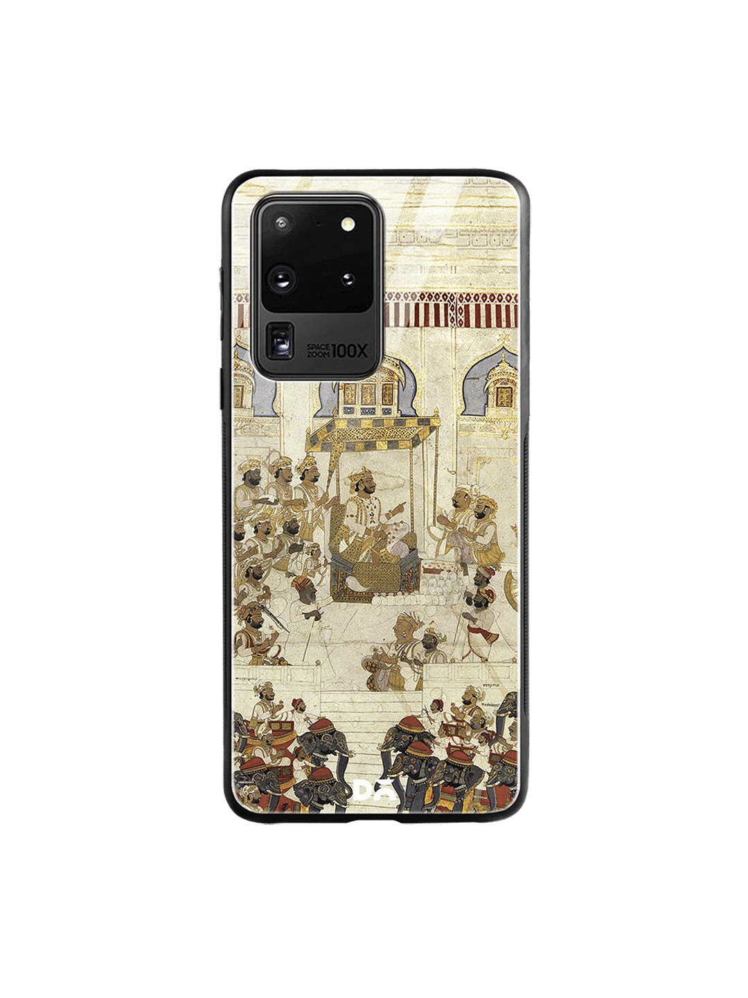 

DailyObjects Grey & Beige Royal Decree Samsung Galaxy S20 Ultra Glass Case