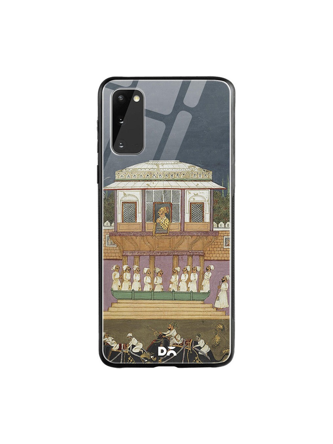 

DailyObjects Grey & Brown Royal Parade Samsung Galaxy S20 Glass Case