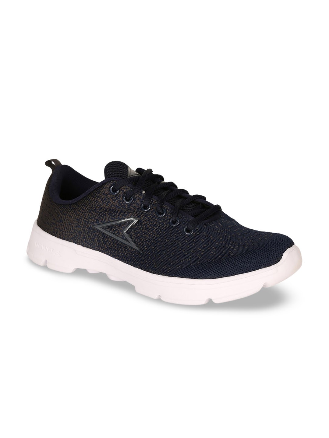

Power Men Navy Blue Textile Running Shoes
