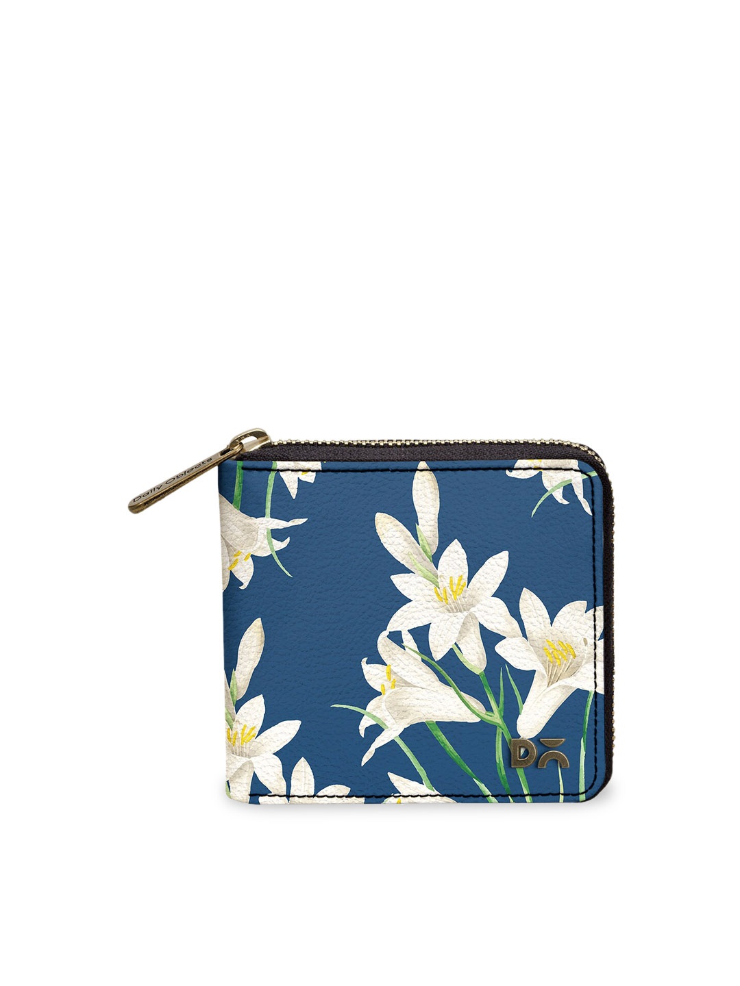 

DailyObjects Women Multicoloured Floral Print Zip Around Wallet, Multi