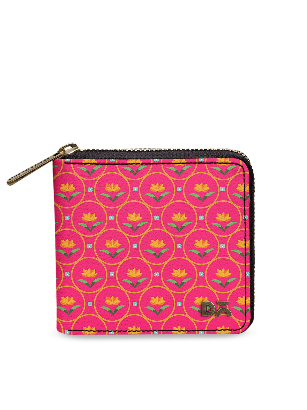 

DailyObjects Women Multicoloured Printed Zip Around Wallet, Multi