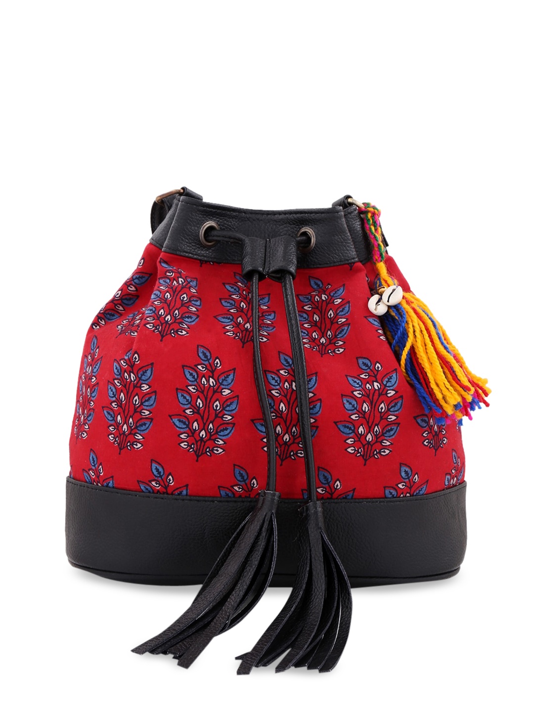 

Vivinkaa Red & Black Printed Sling Bag