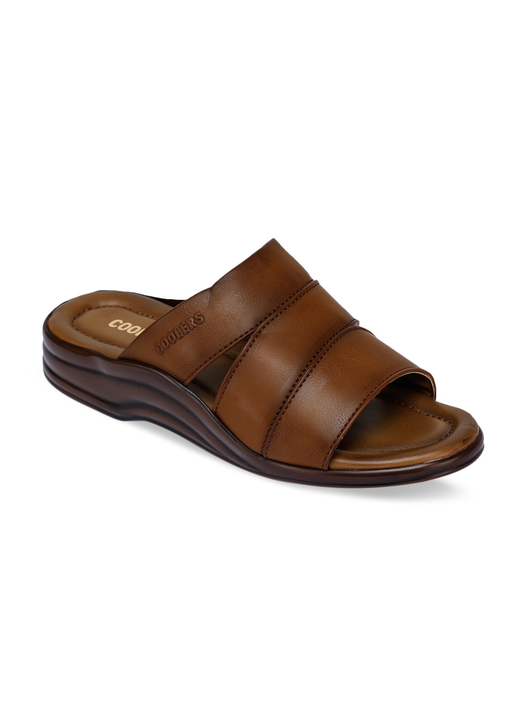

Liberty Men Tan Brown Comfort Sandals