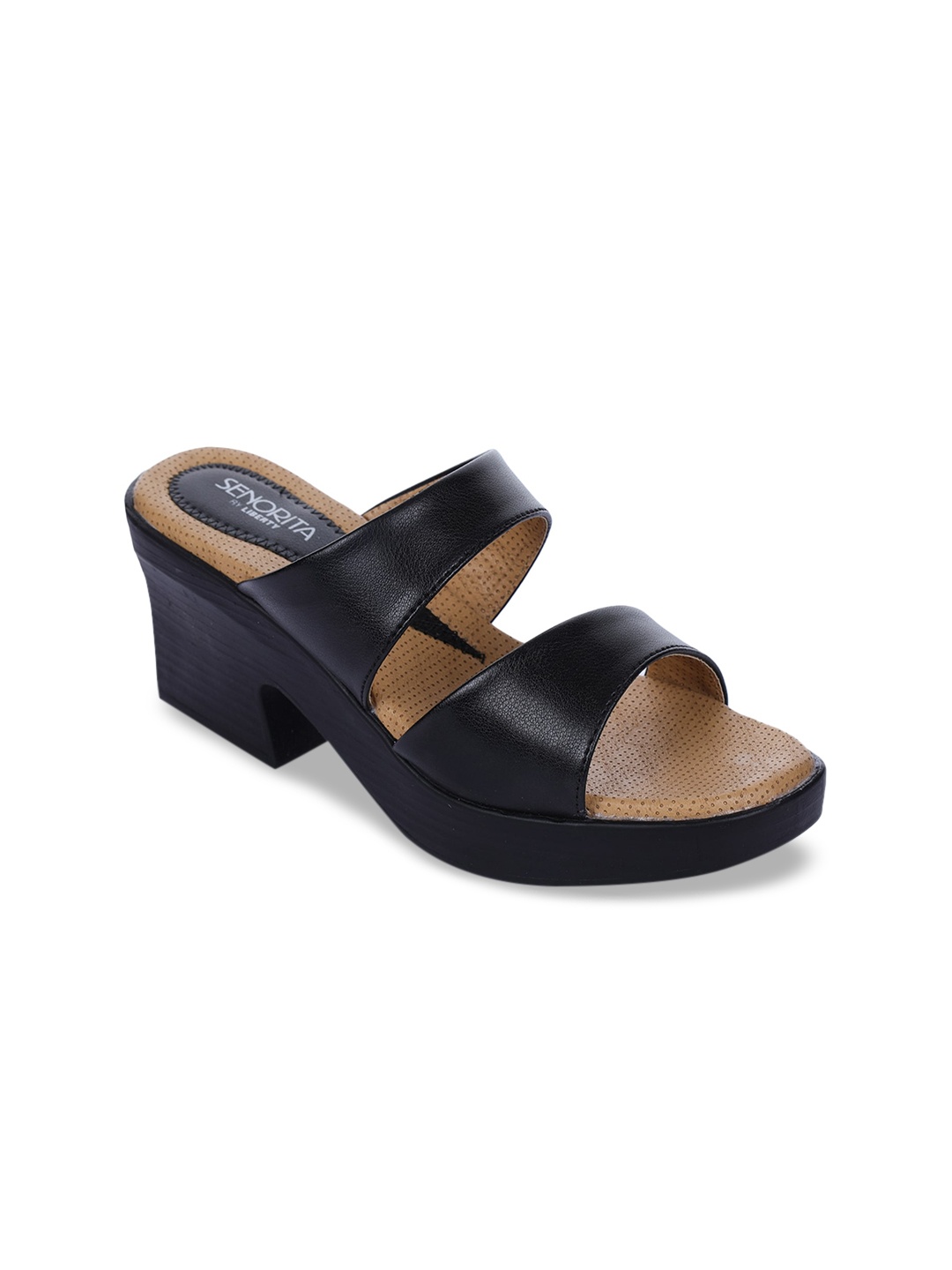 

Liberty Work Block Heels, Black