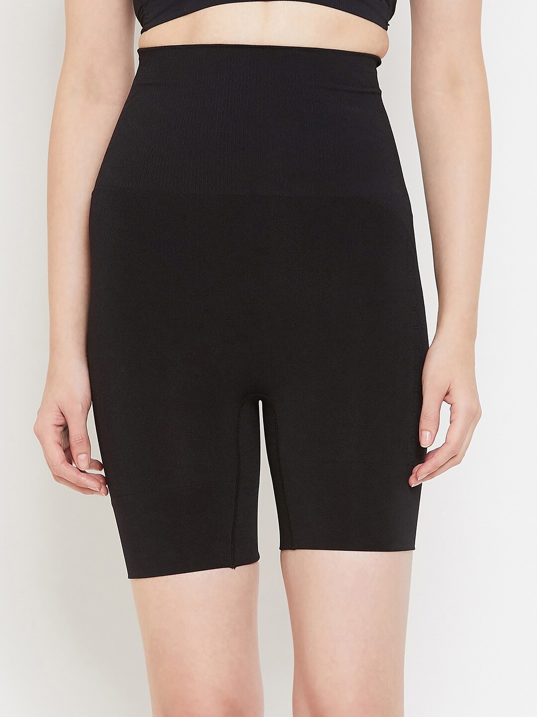 

C9 AIRWEAR Women Black Solid Tummy & Thigh Shaper