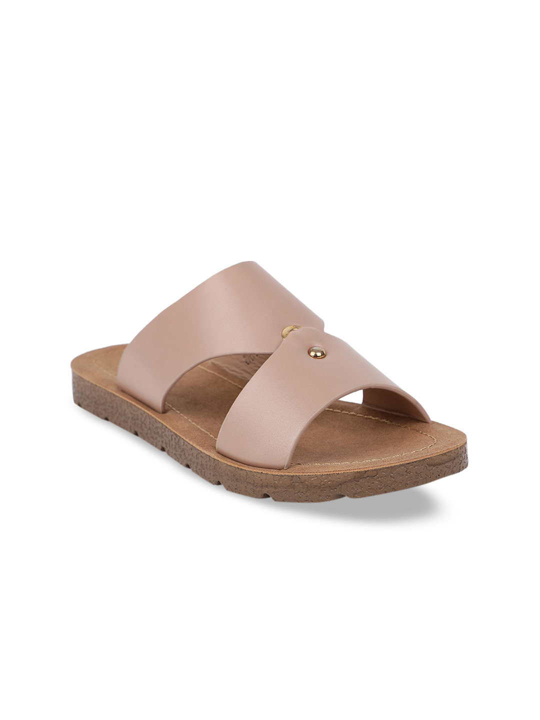 

Bata Women Pink Solid Open Toe Flats