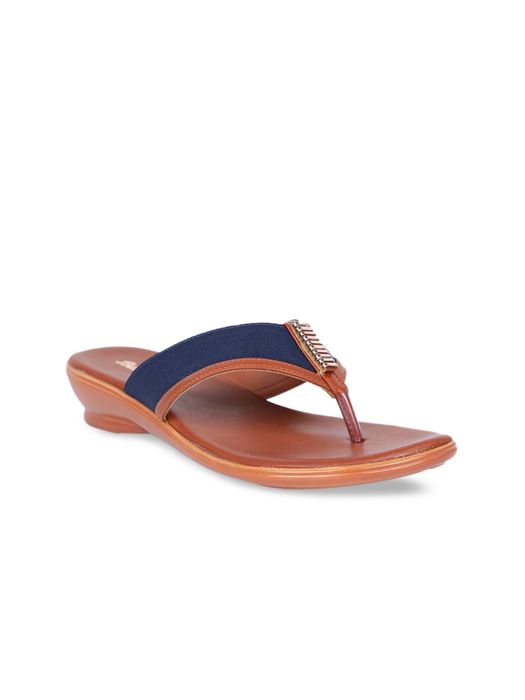 

Bata Women Blue & Brown Colourblocked Heels
