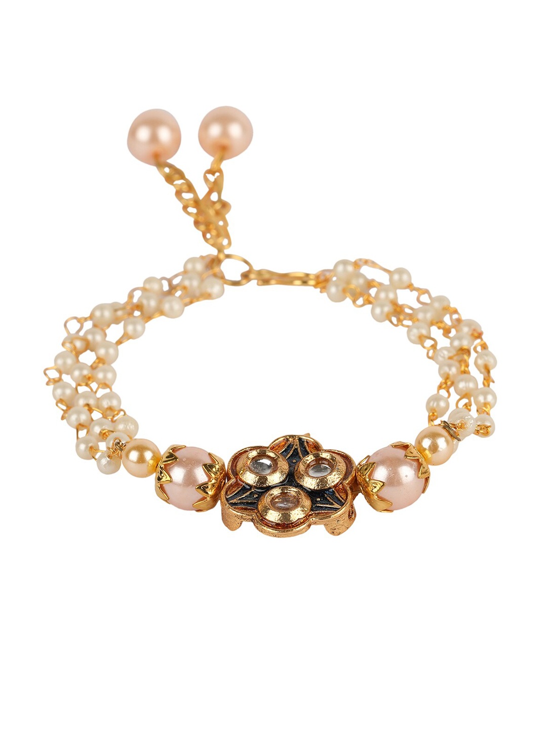 

ANIKAS CREATION Gold-Plated Bracelet