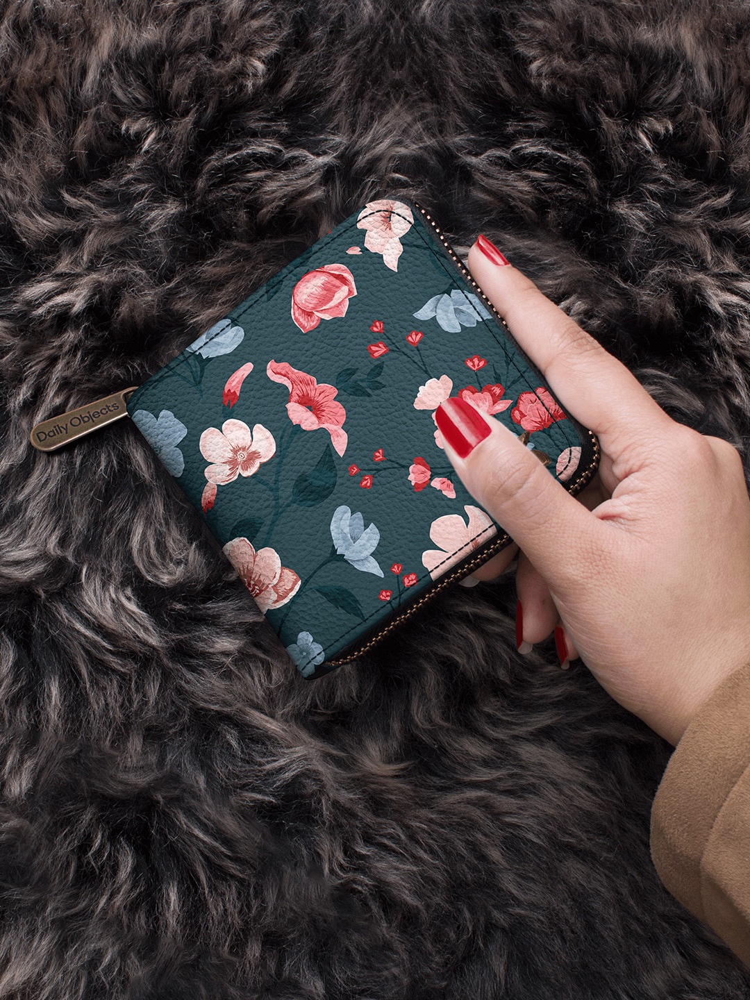 

DailyObjects Women Multicoloured Printed Zip Around Wallet, Multi