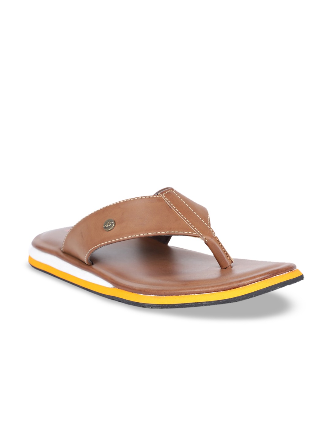 

Bata Men Brown Comfort Sandals
