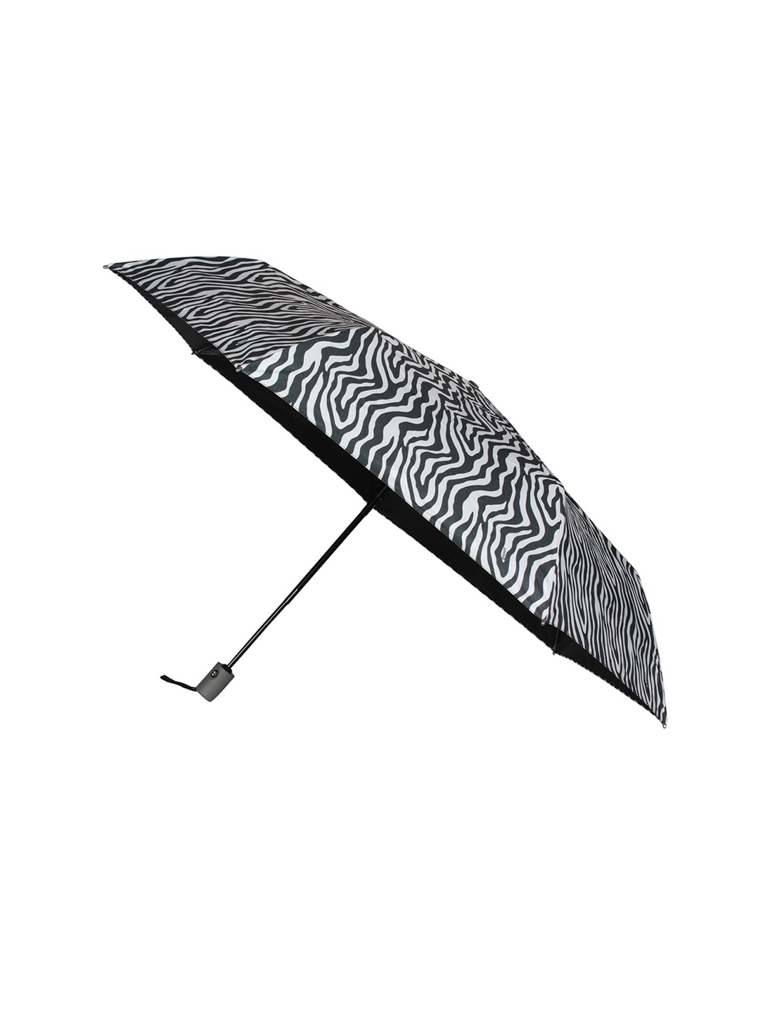 

Johns Unisex Black & White Printed 3 Fold 495 AOC Soft Umbrella