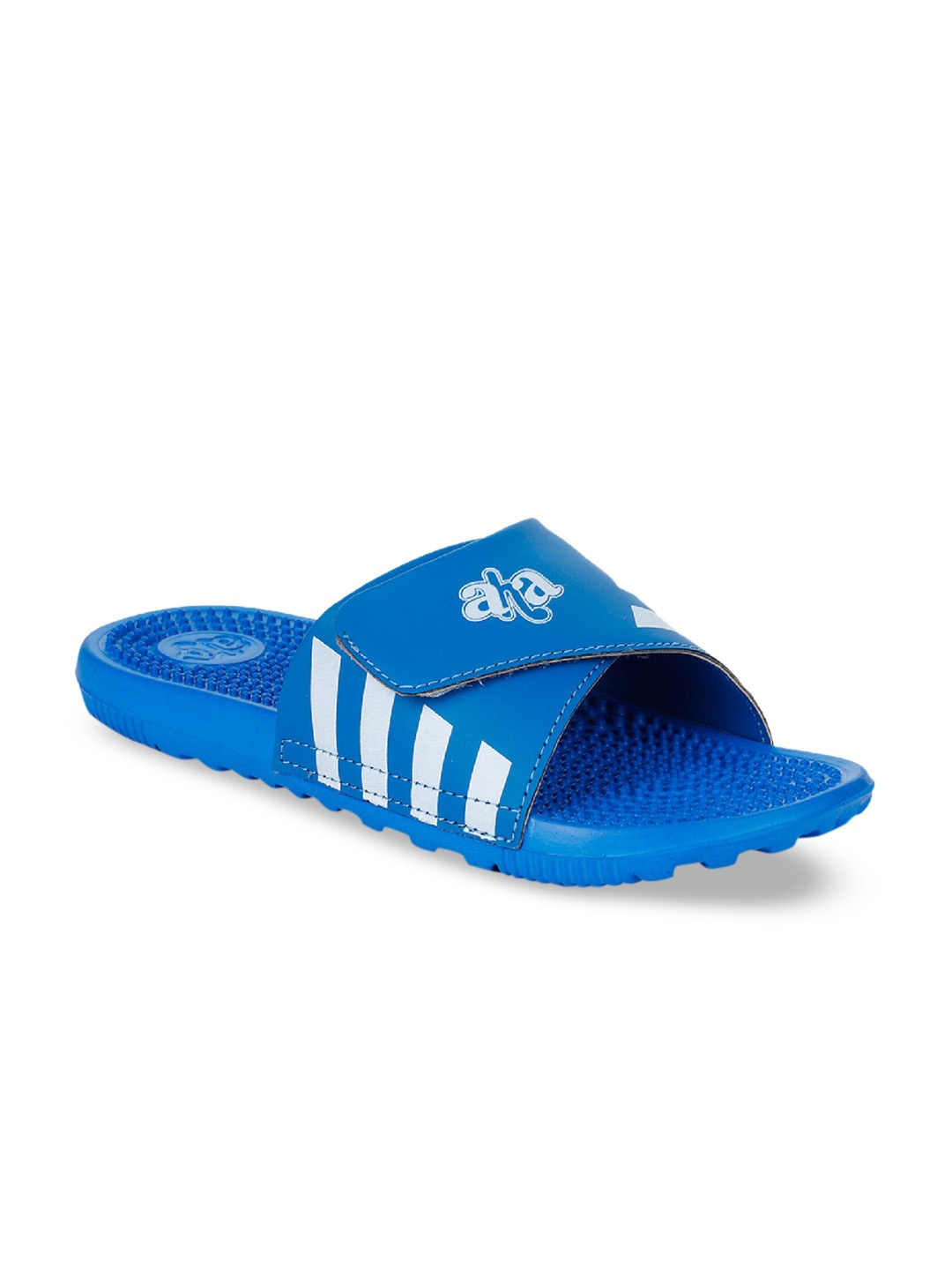 

Liberty Men Blue Printed Sliders