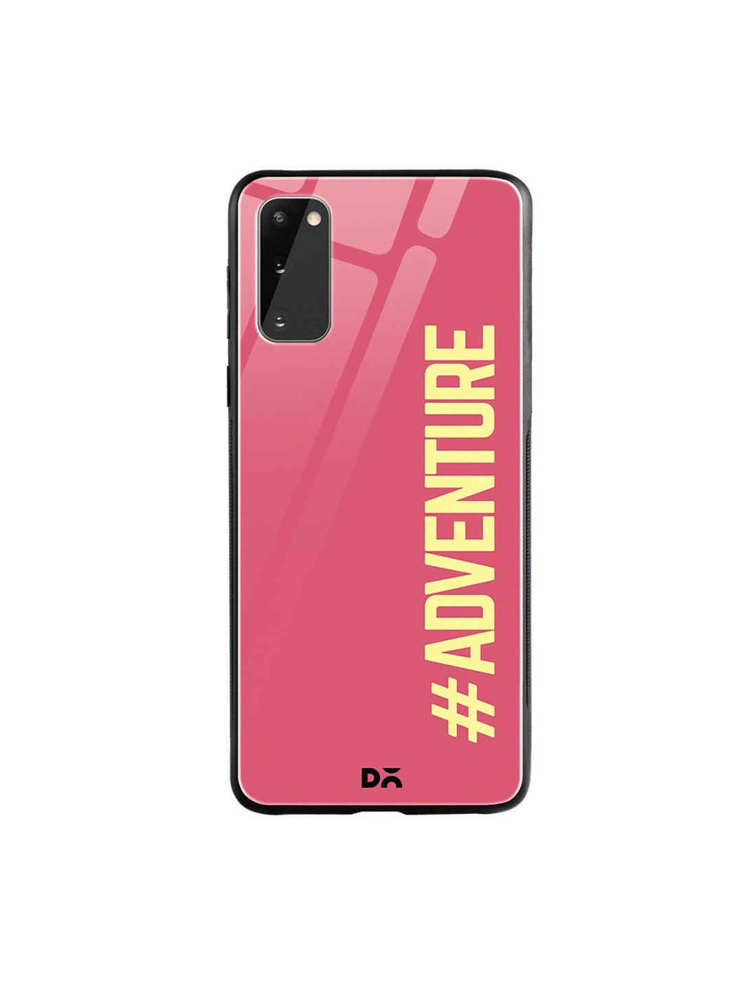 

DailyObjects Pink & Yellow Adventurous Samsung Galaxy S20 Shock Absorbent Glass Case
