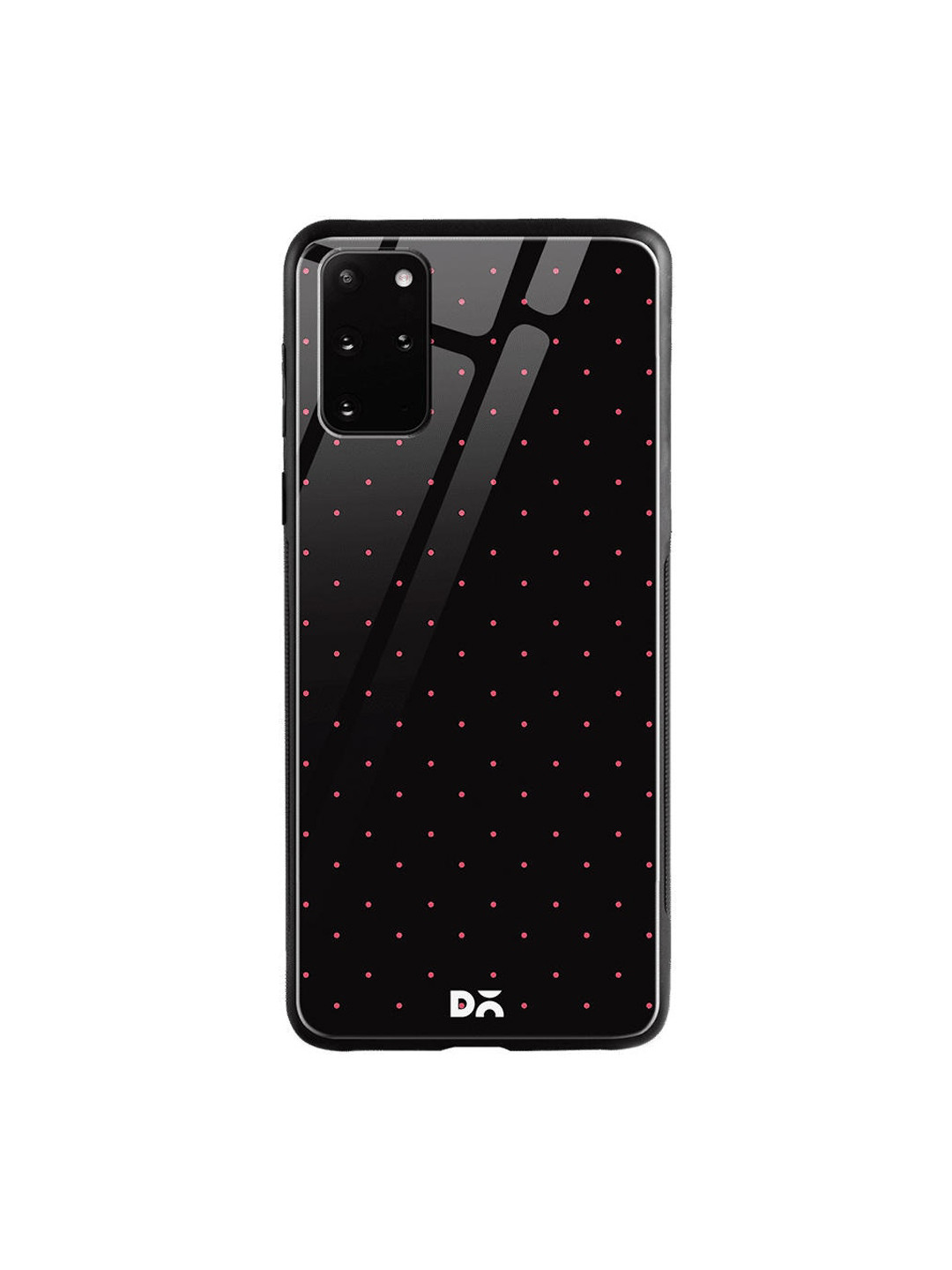 

DailyObjects Black Constellation Dots Samsung Galaxy S20 Plus Shock Absorbent Glass Case