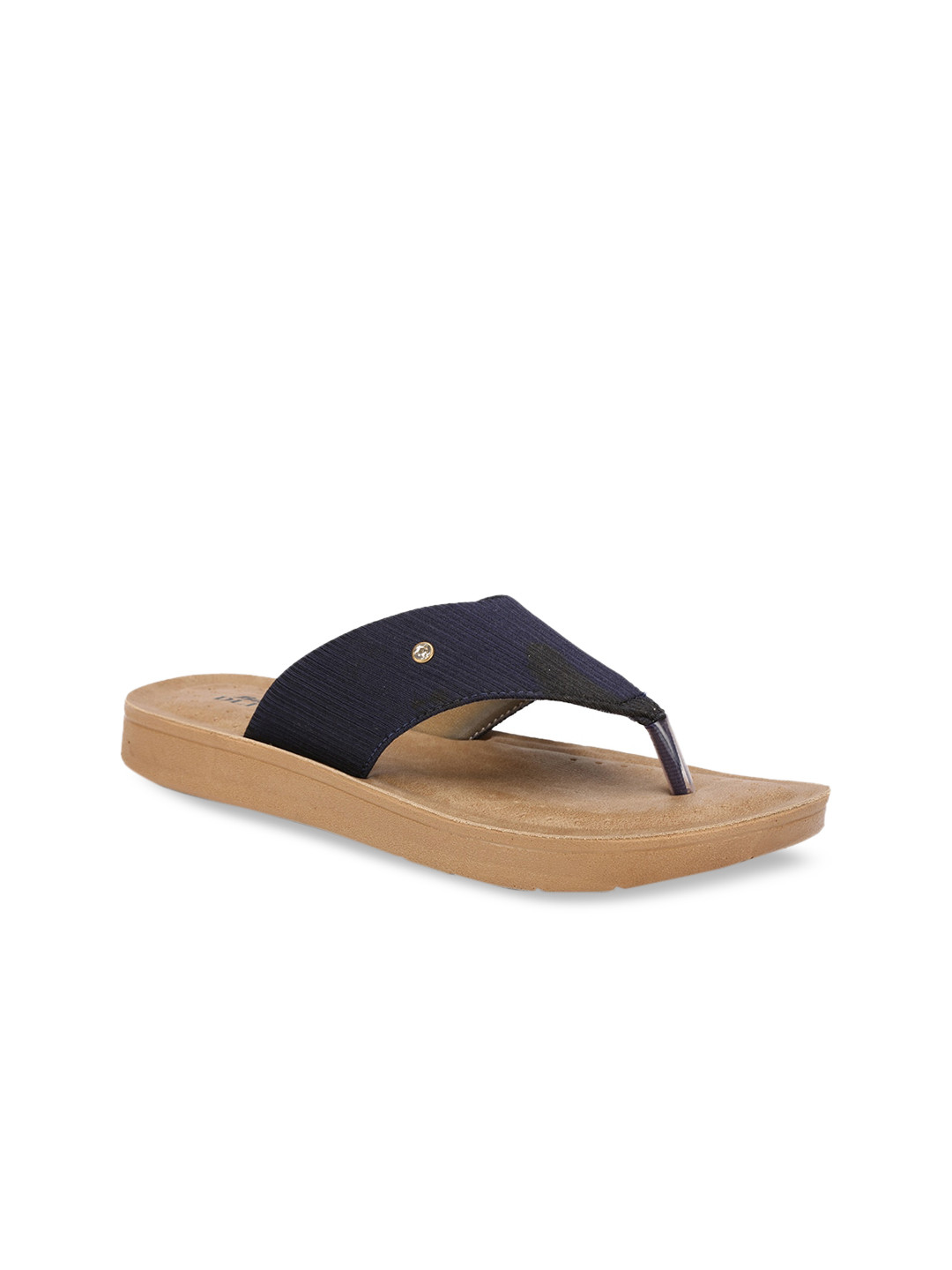 

Bata Women Black Solid Open Toe Flats