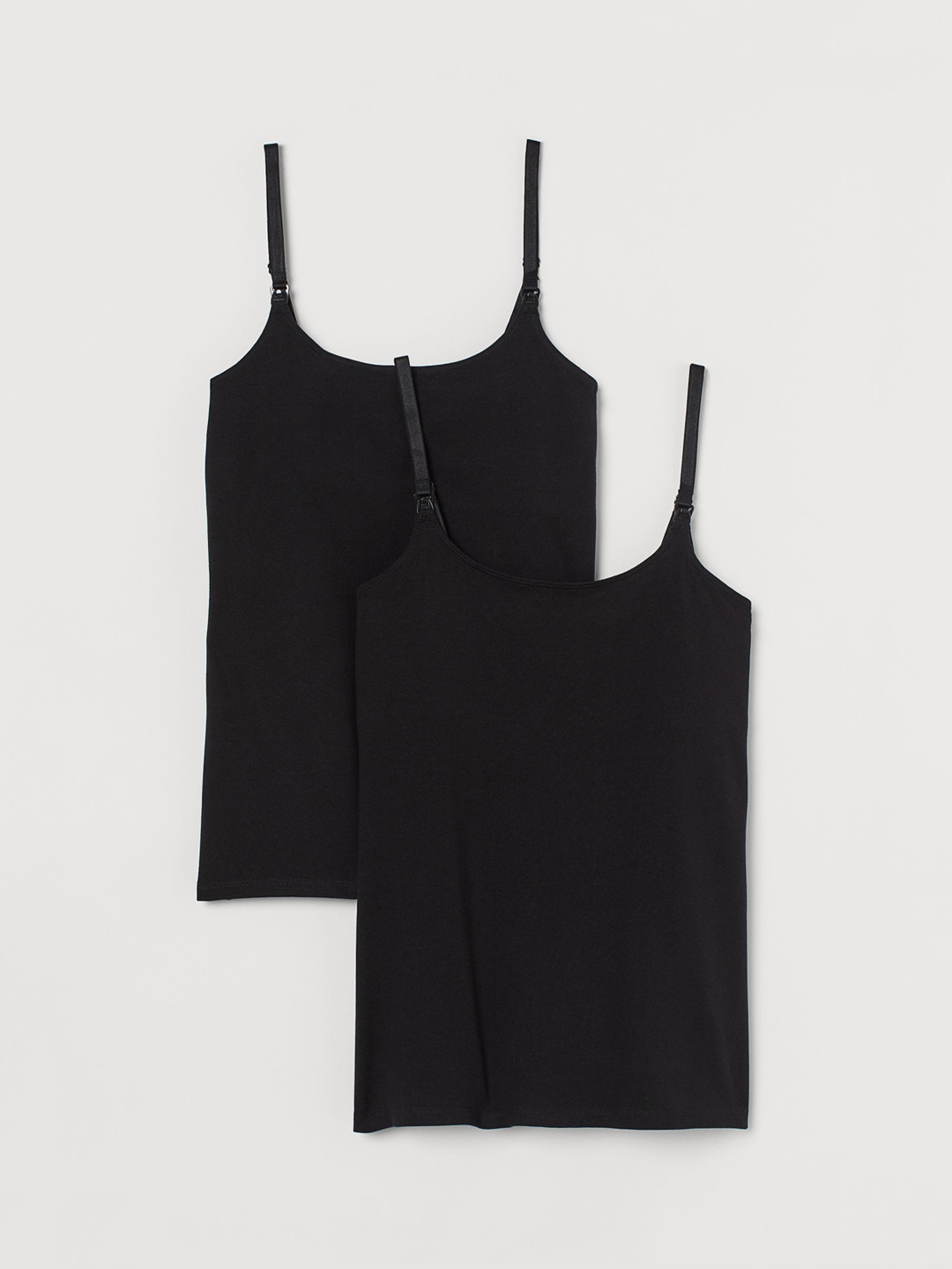 

H&M Women Black Mama 2-Pack Nursing Tops