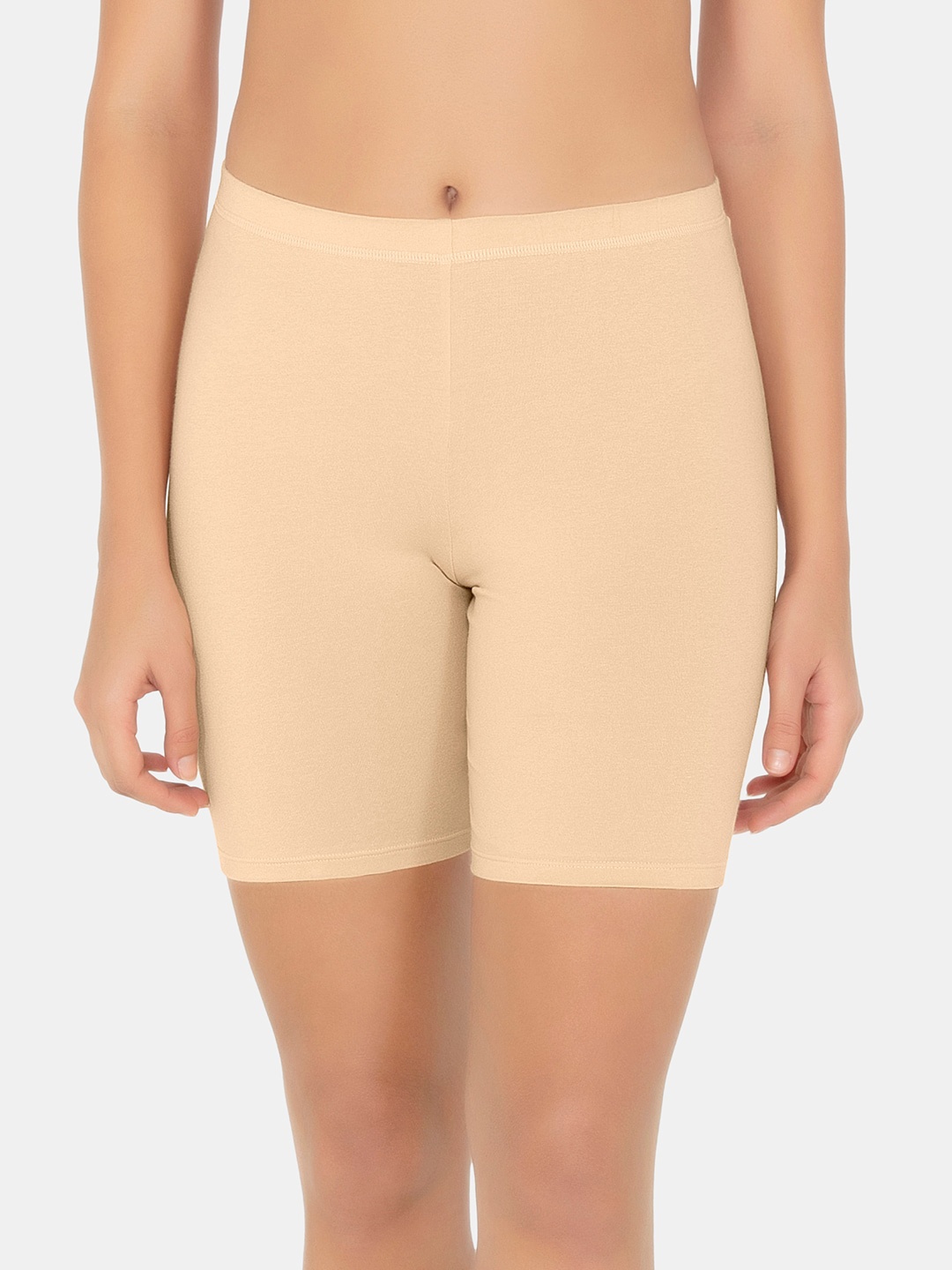 

Amante Women Nude-Coloured Solid Longline Briefs LIN76901