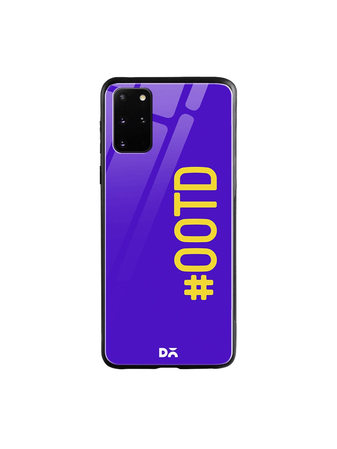 

DailyObjects Blue & Yellow OOTD Samsung Galaxy S20 Plus Shock Absorbent Glass Case