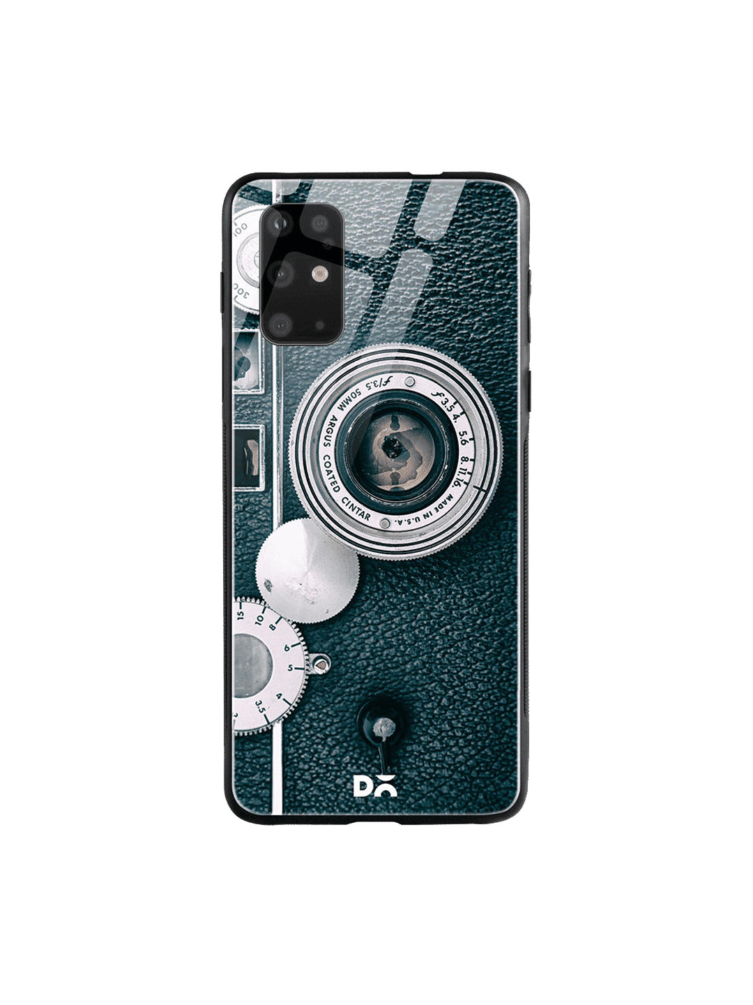 

DailyObjects Green & Grey Classic Camera 2 Samsung Galaxy S20 Shock Absorbent Glass Case
