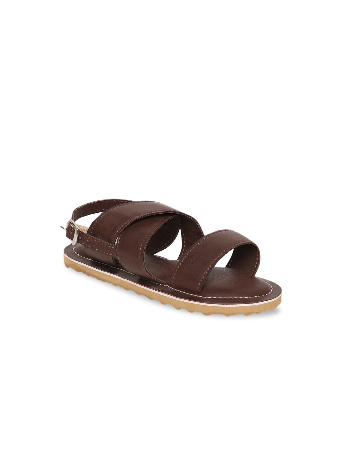 

Tiber Taber Boys Brown Comfort Sandals