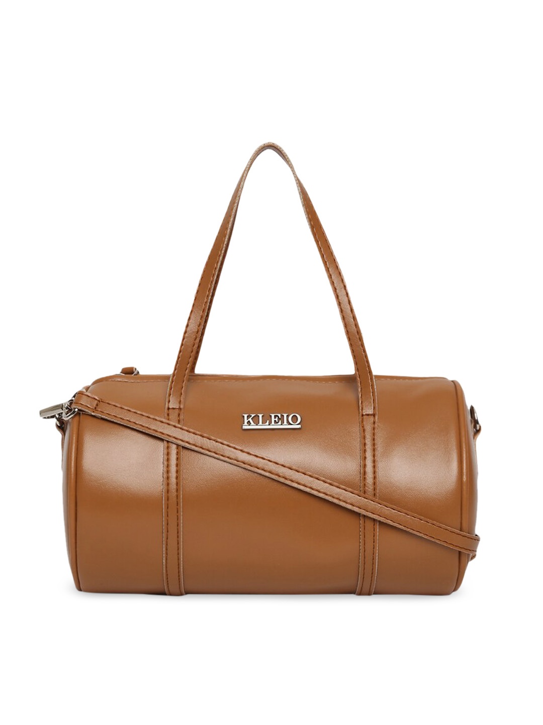 

KLEIO Small Round Sling Handheld Bag, Brown