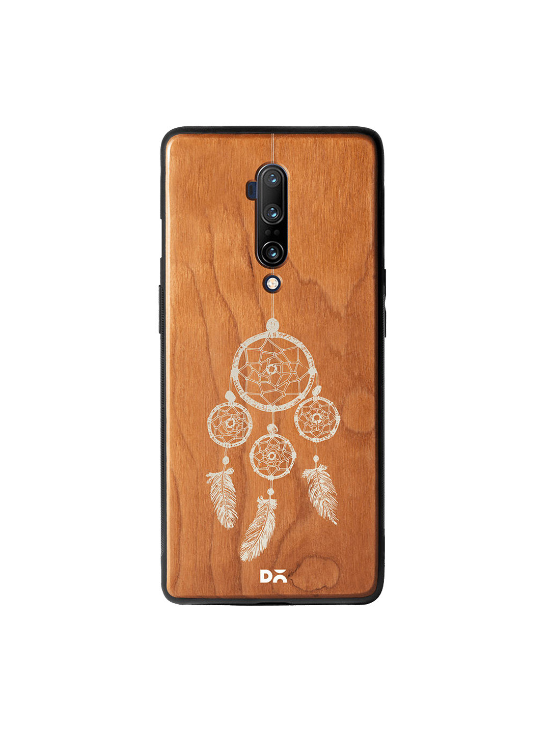 

DailyObjects Brown & White Dreams Wooden OnePlus 7T Pro Case