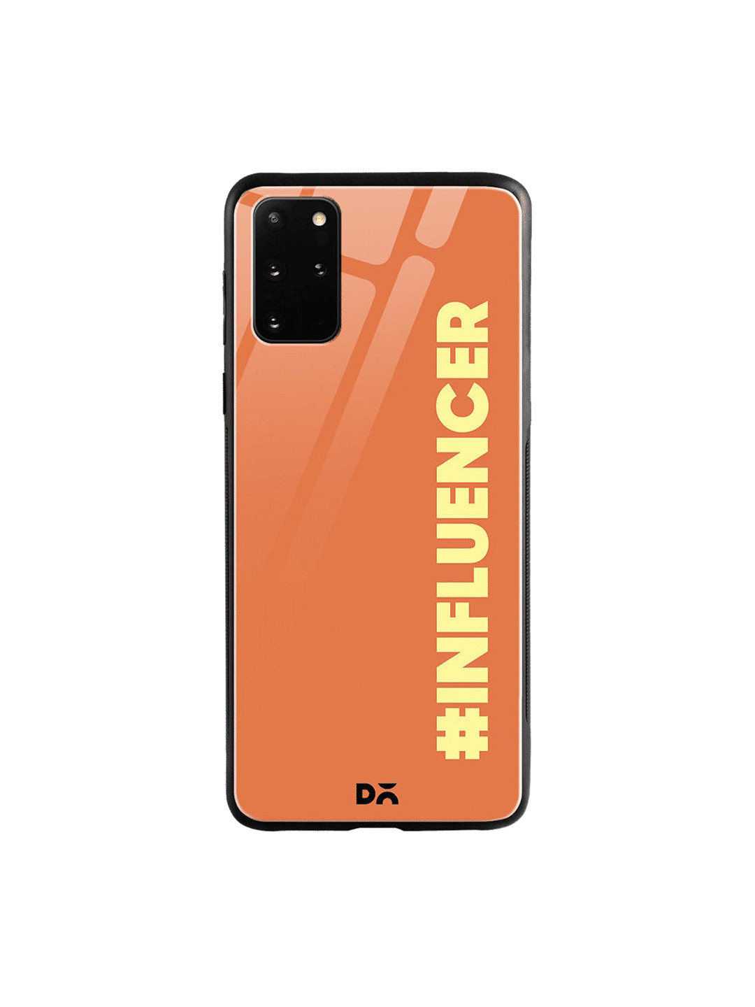 

DailyObjects Orange & Yellow Influencer Samsung Galaxy S20 Plus Shock Absorbent Glass Case