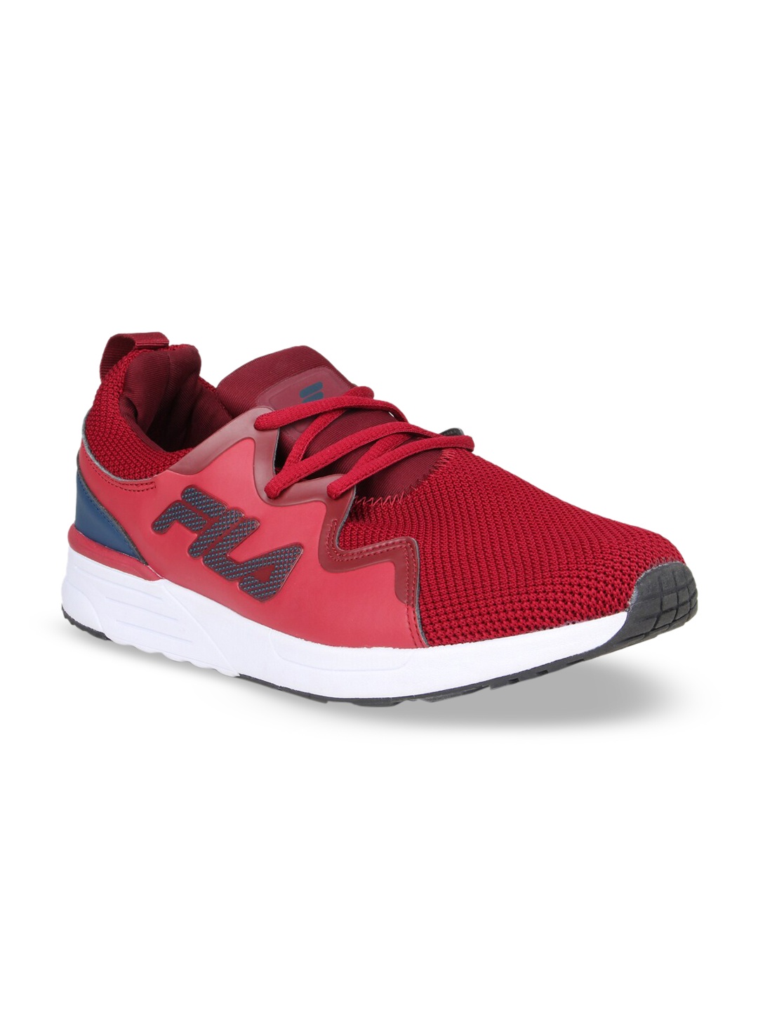 

FILA Men Woven Design Red Sneakers