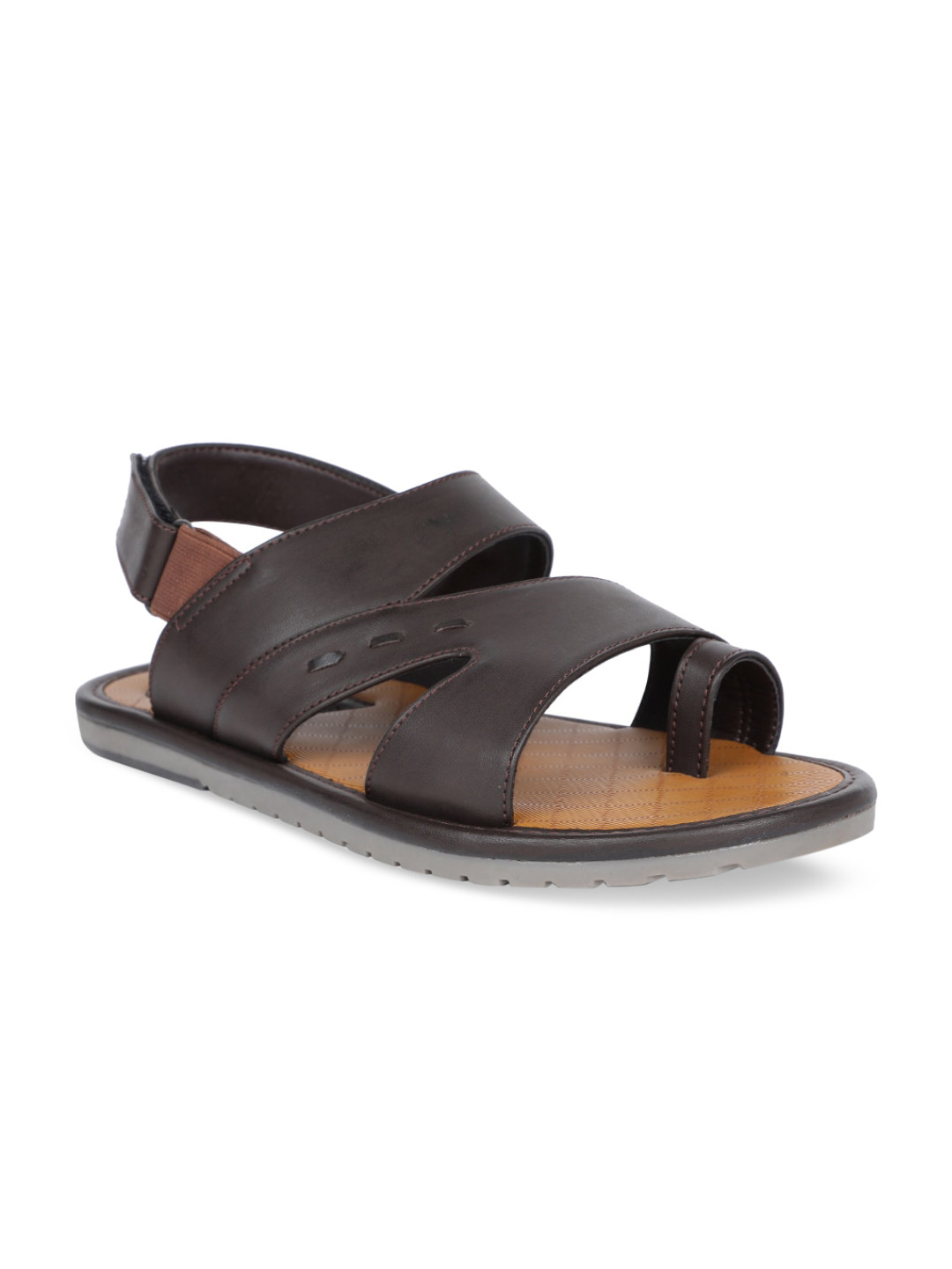 

Bata Men Brown Comfort Sandals