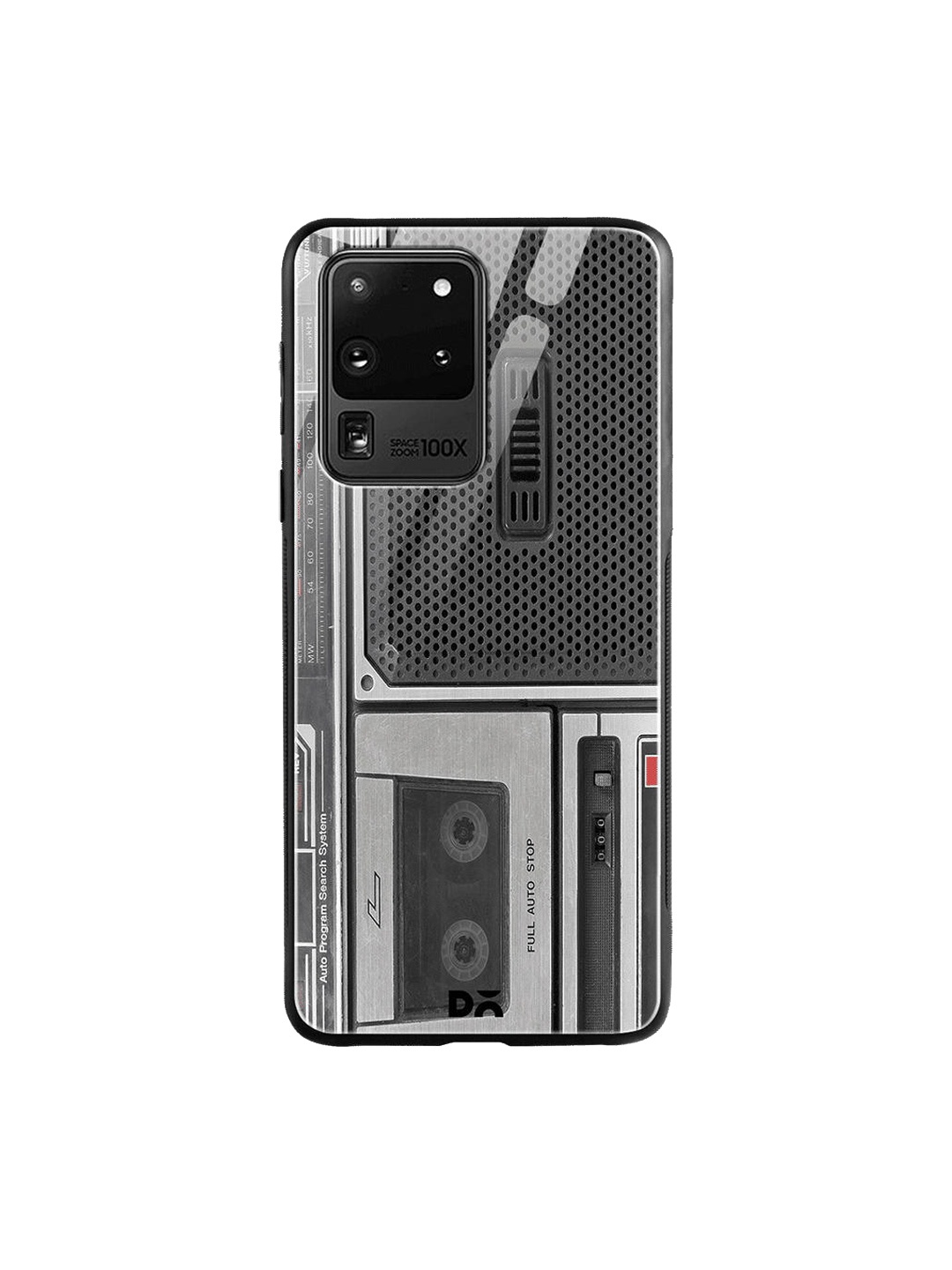 DailyObjects Grey Apps 2 In 1 Samsung Galaxy S20 Ultra Shock Absorbent Glass Case