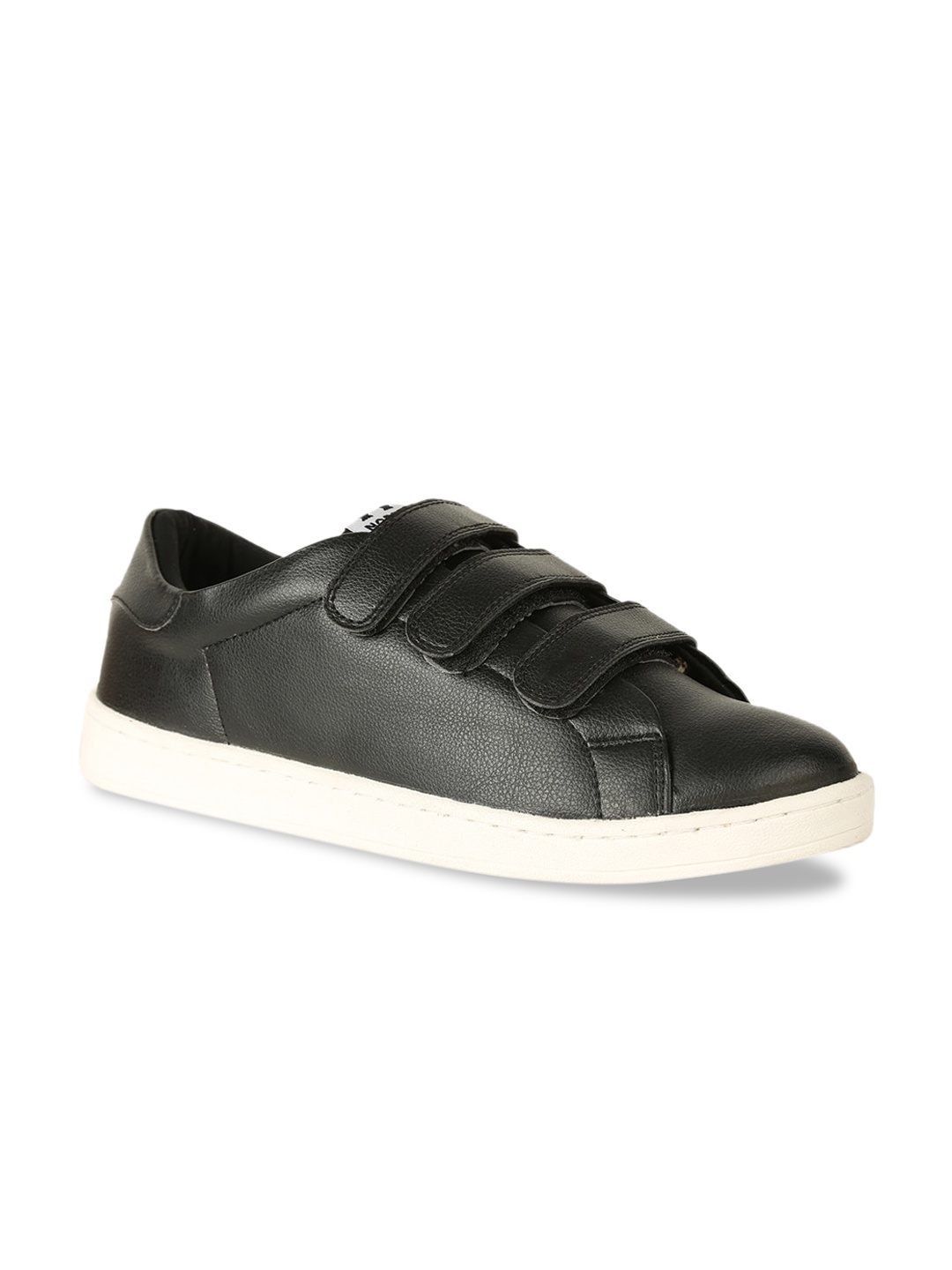 

North Star Men Black Solid Sneakers