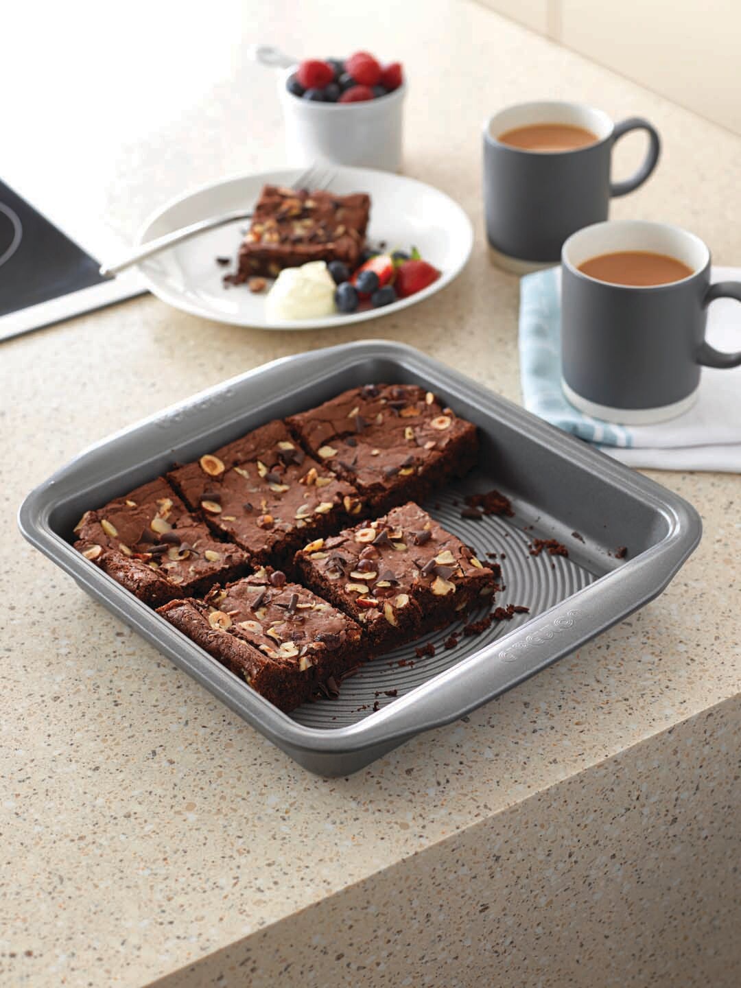 

MEYER Grey Carbon Steel Bakemaster Square Cake Pan