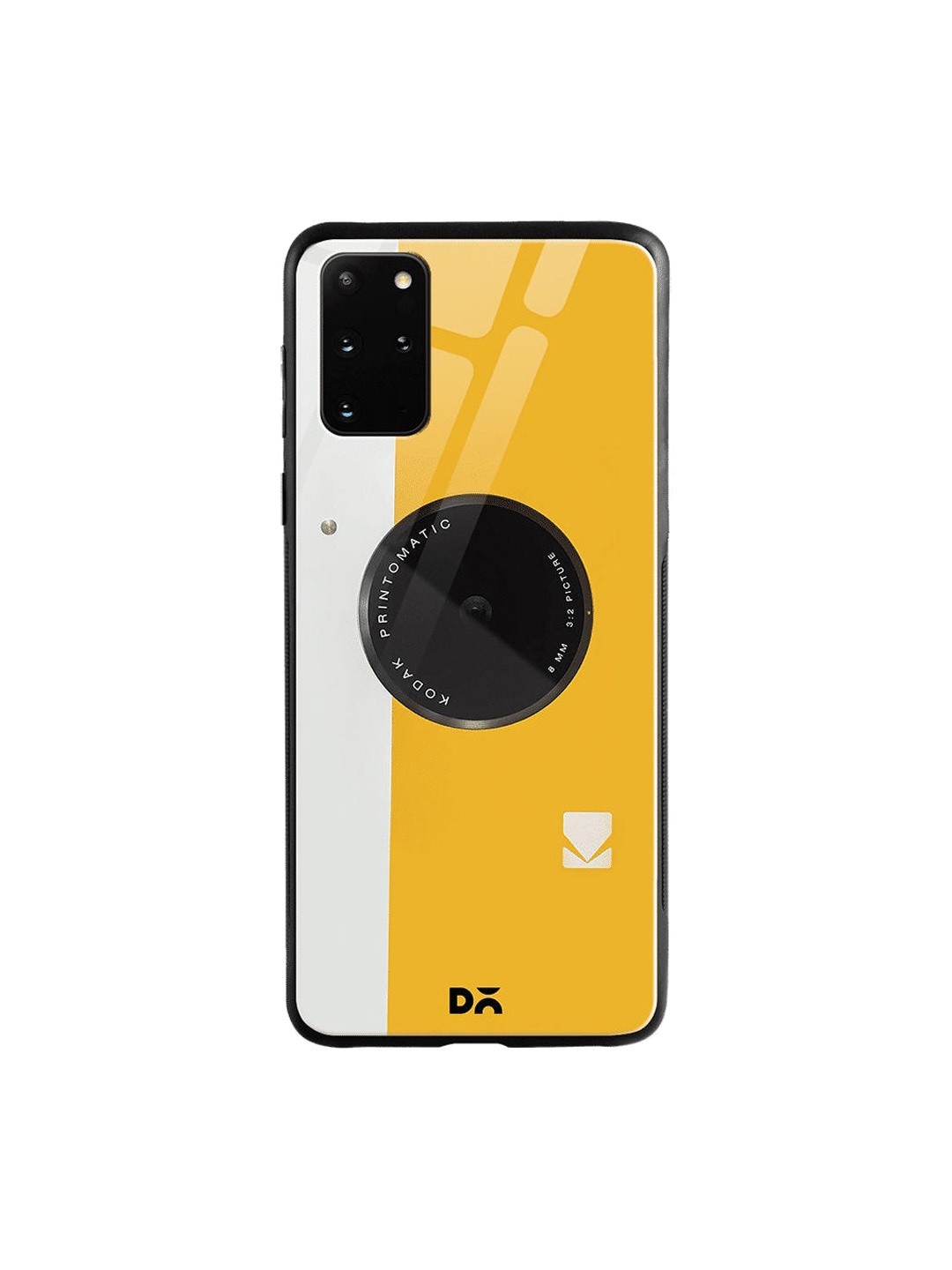 

DailyObjects Yellow & Grey Kodak Samsung Galaxy S20 Plus Shock Absorbent Glass Case