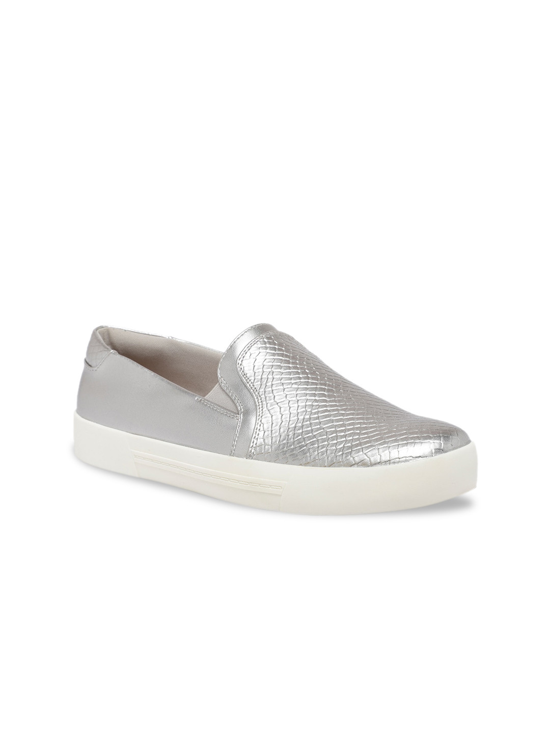 

Call It Spring Women Grey Solid Slip-On Sneakers