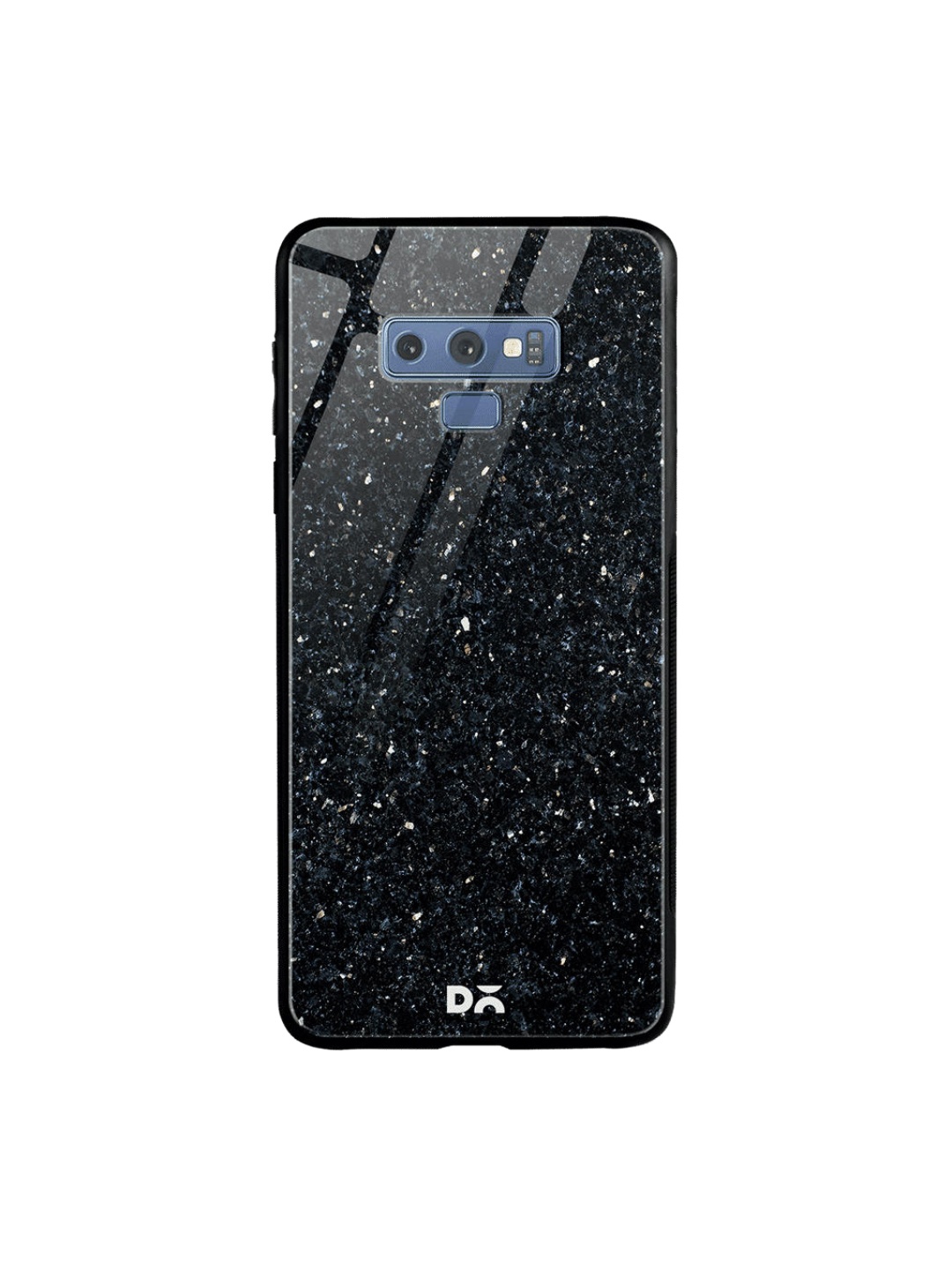 

DailyObjects Black Starry Sky Samsung Galaxy Note 9 Shock Absorbent Glass Case