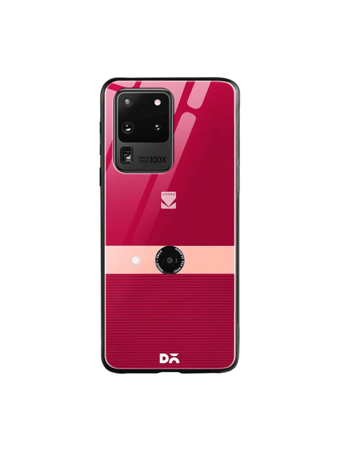 

DailyObjects Red & Pink Kodak Smile Samsung Galaxy S20 Ultra Glass Case