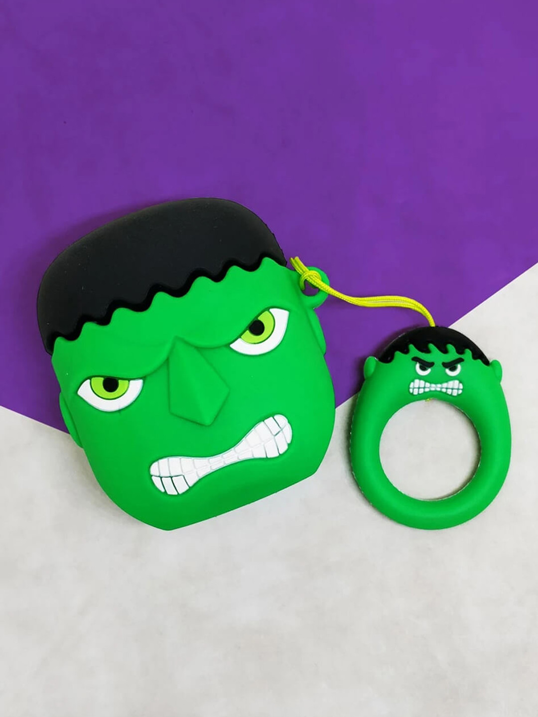 

macmerise Unisex Green Incredible Hulk Earbuds Case
