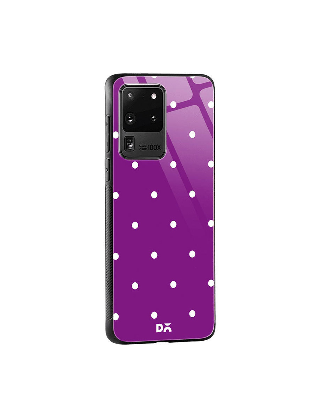 

DailyObjects Violet & White Bubbles Samsung Galaxy S20 Ultra Shock Absorbent Glass Case