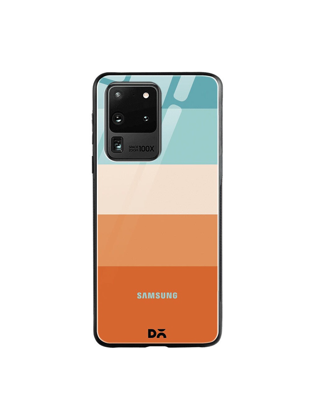 

DailyObjects Turquoise Blue & Pink Trio Quin Samsung Galaxy S20 Ultra Shock Absorbent Glass Case