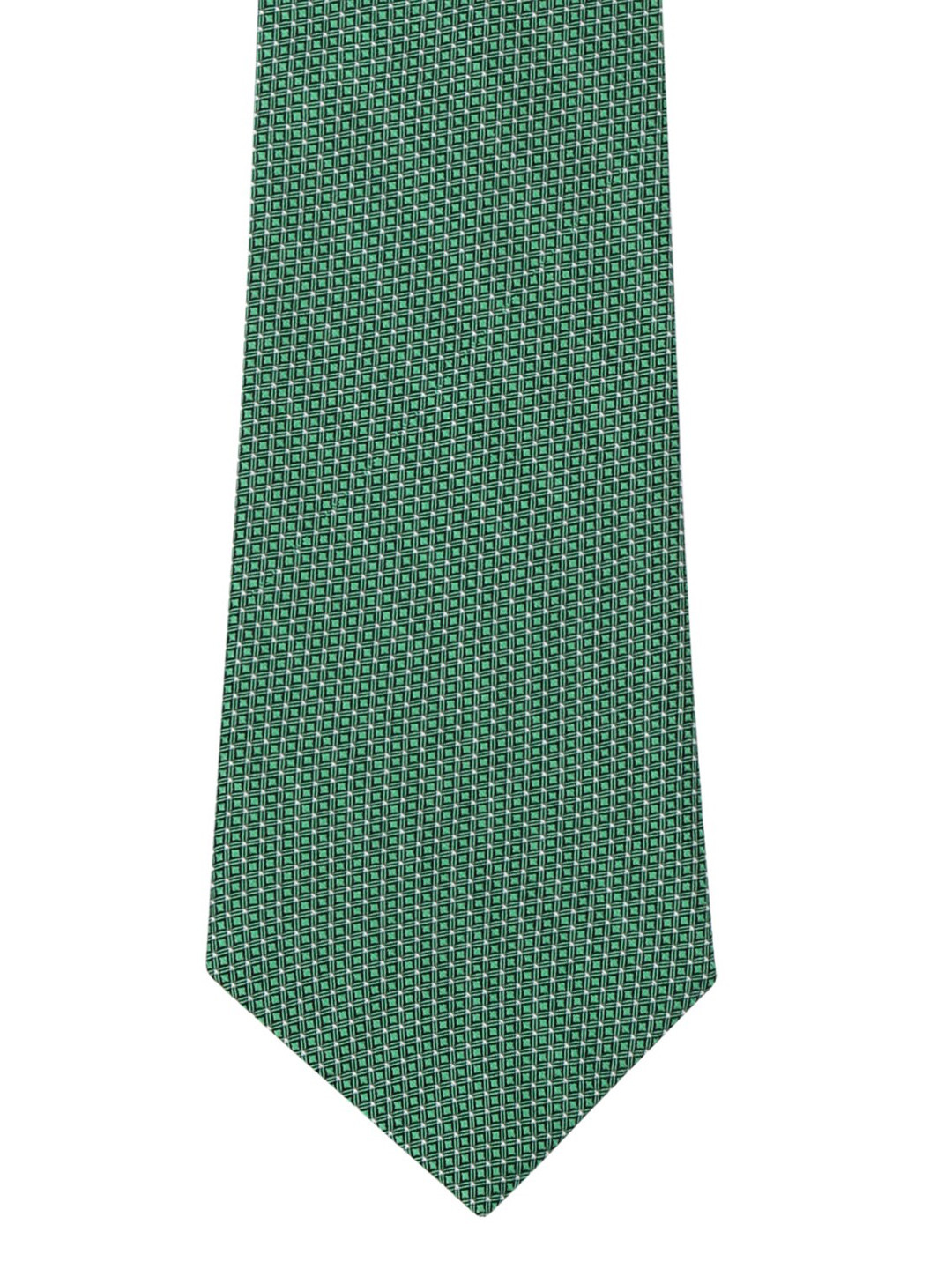 

Blacksmith Green Printed Broad Tie