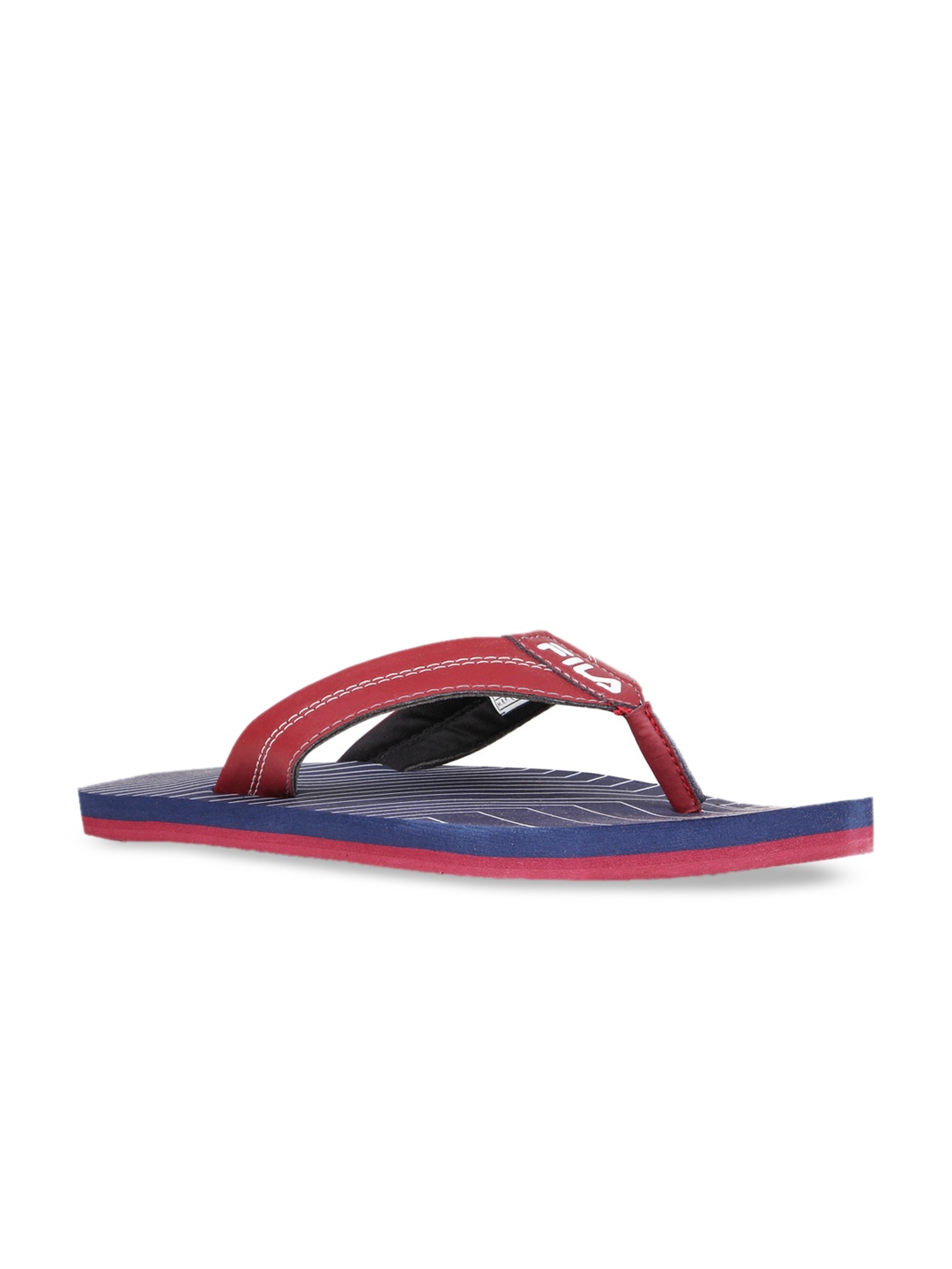 

FILA Men Red Solid Thong Flip-Flops