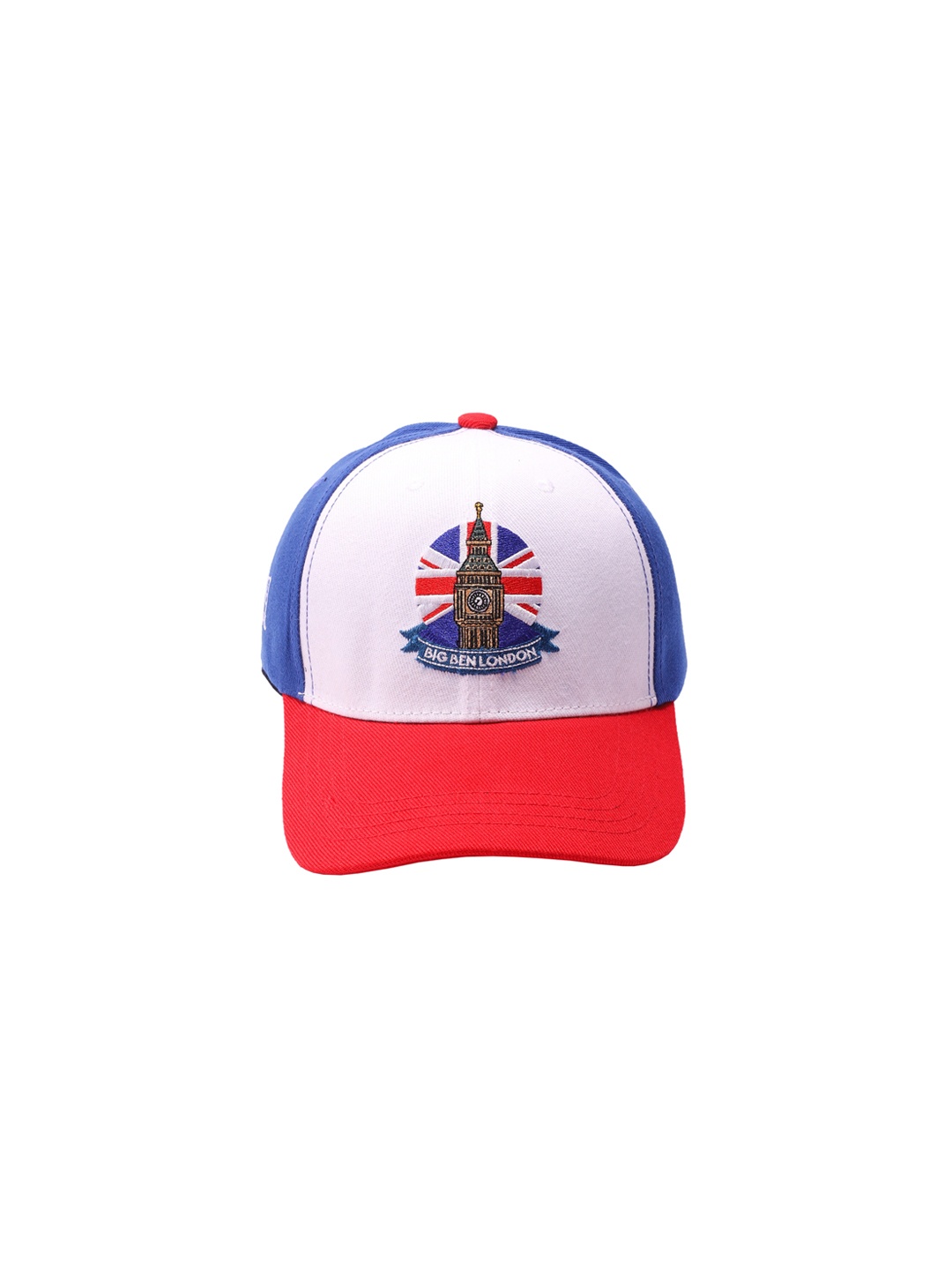 

Cap Shap Unisex Blue Colourblocked Baseball Cap