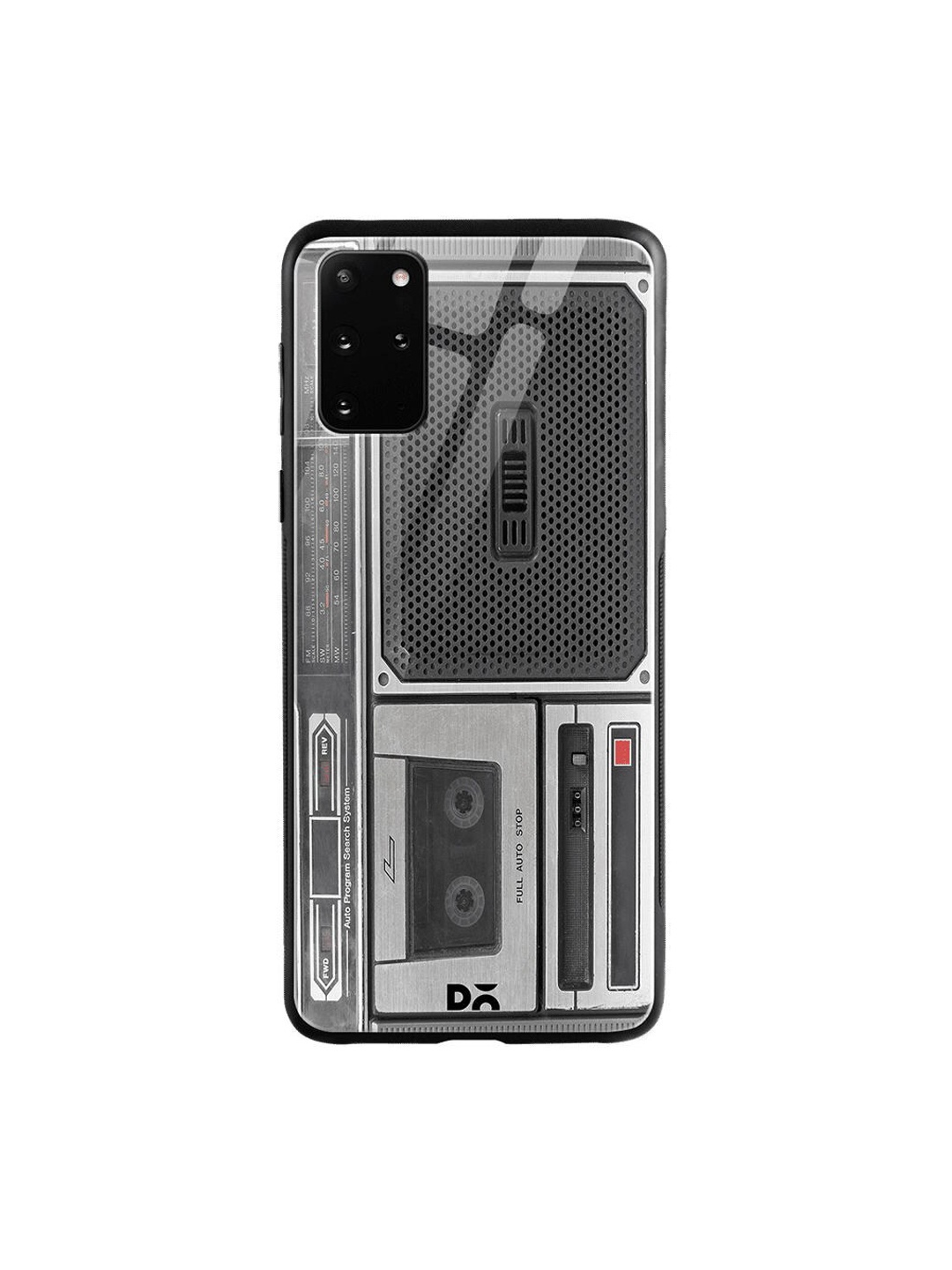 

DailyObjects Grey Apps 2 In 1 Samsung Galaxy S20 Plus Shock Absorbent Glass Case