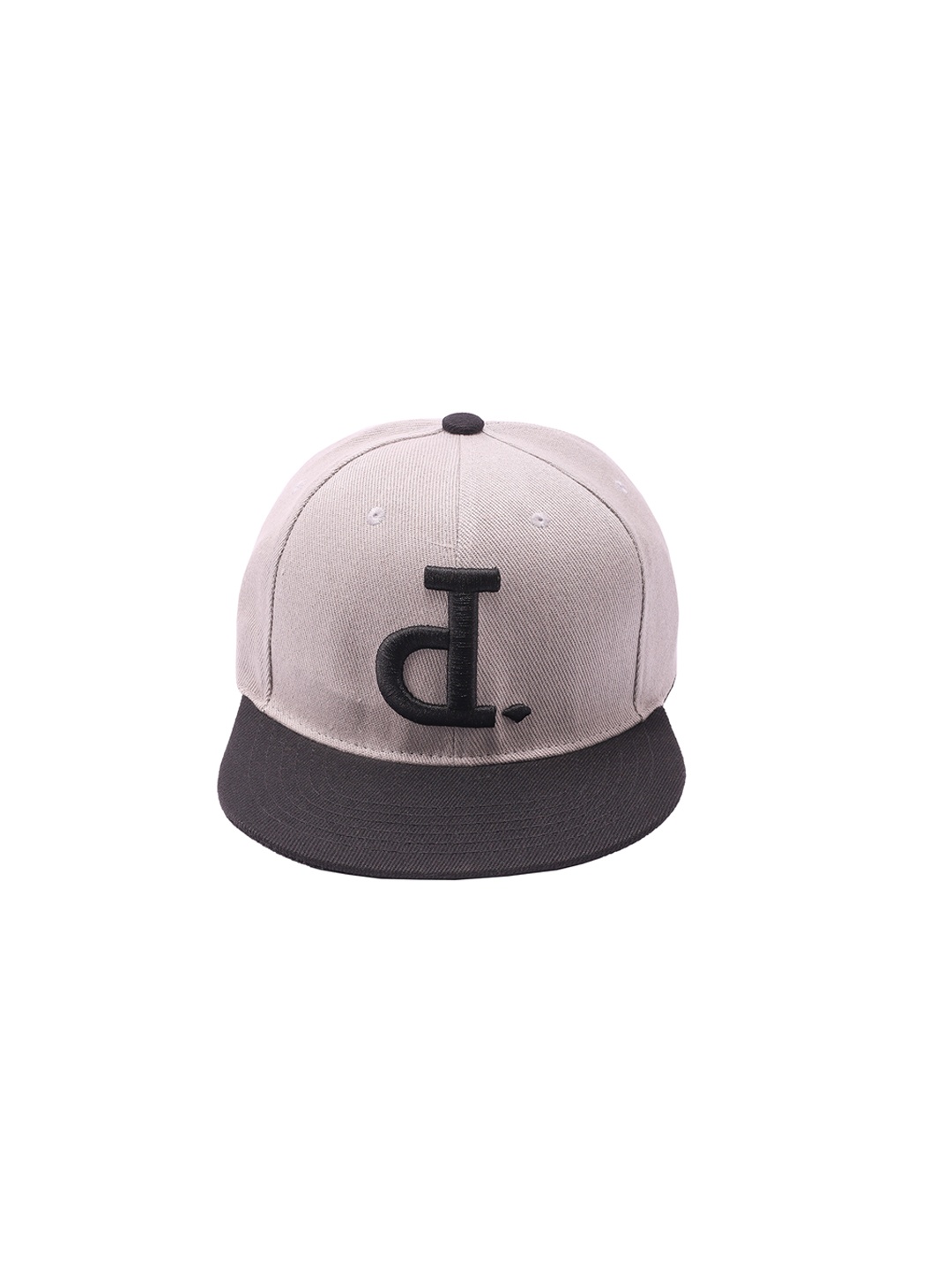 

Cap Shap Unisex Grey & Black Colourblocked Baseball Cap