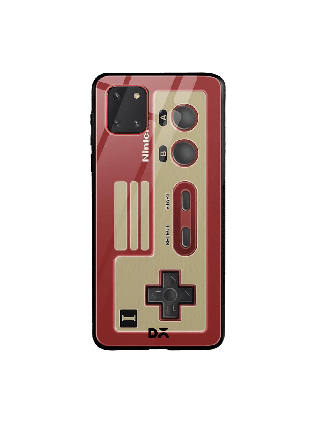 

DailyObjects Red & Beige NES Controller Samsung Galaxy Note 10 Lite Shock Absorbent Glass Case