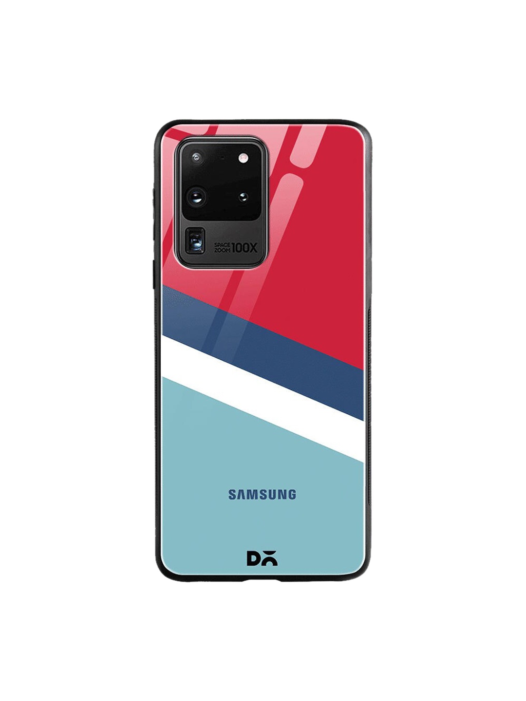 

DailyObjects Red & Blue Winter Angles Samsung Galaxy S20 Ultra Shock Absorbent Glass Case