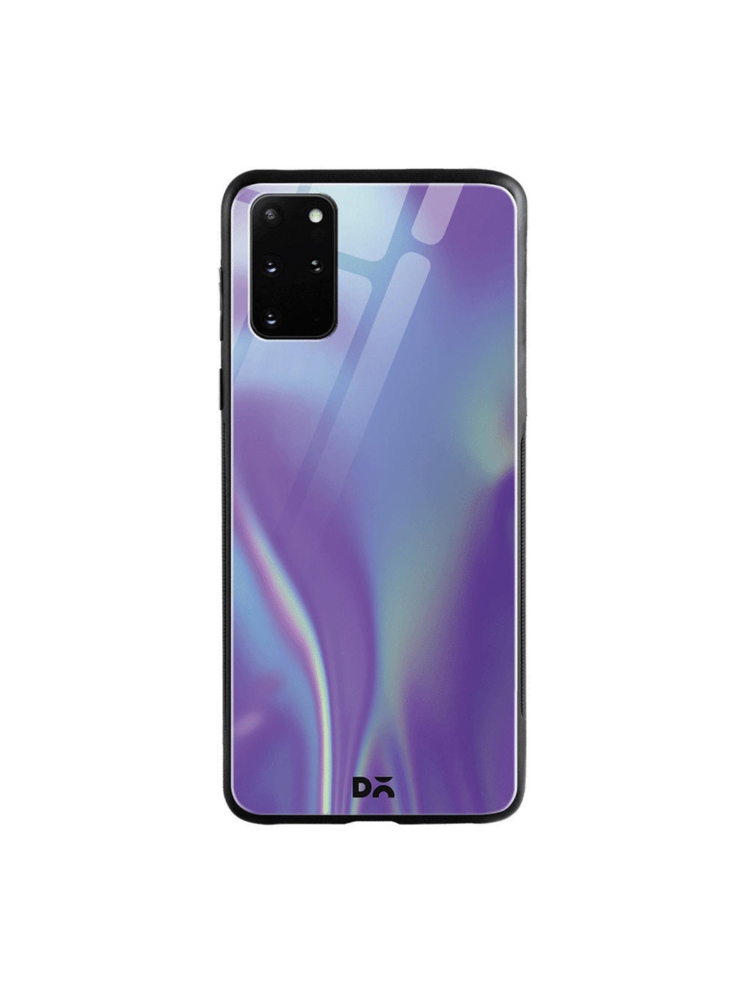 

DailyObjects Blue & Purple Holo Satin Samsung Galaxy S20 Plus Shock Absorbent Glass Case
