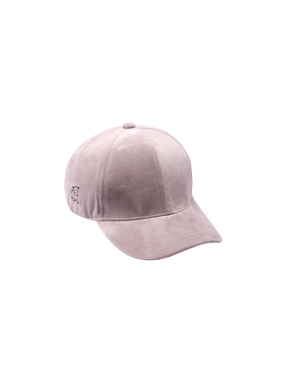

Cap Shap Unisex Grey Solid Baseball Cap