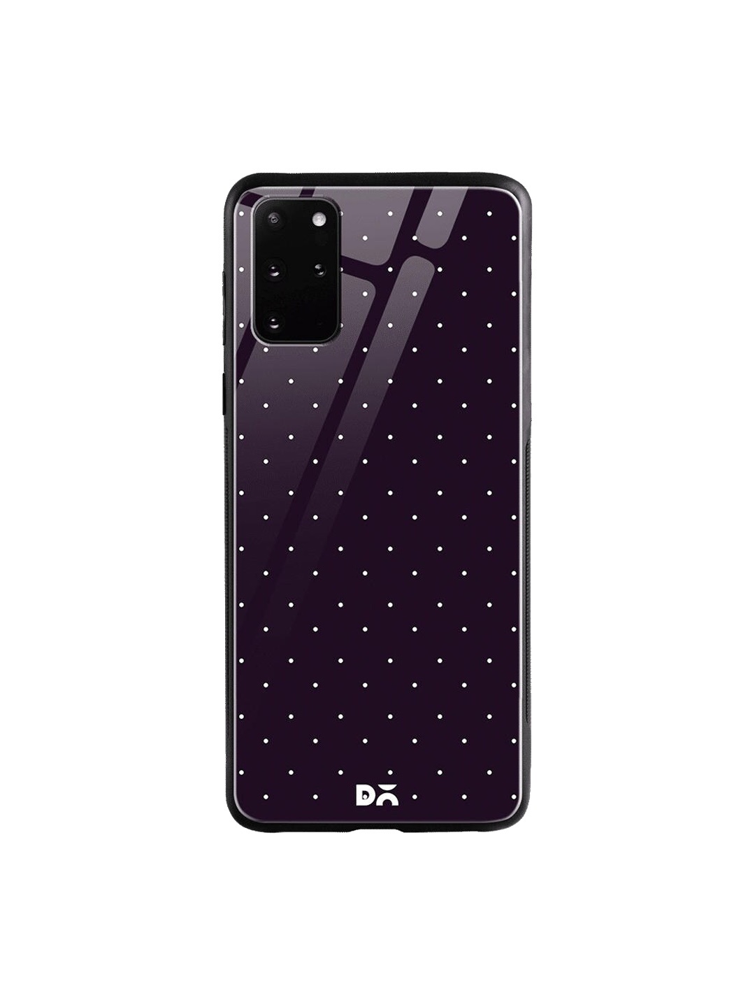 

DailyObjects Purple & White Constellation Dots Plum Samsung Galaxy S20 Plus Shock Absorbent Glass Case